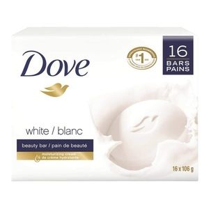 DOVE BAR SOAP WHITE 16X106G - BRAND NEW